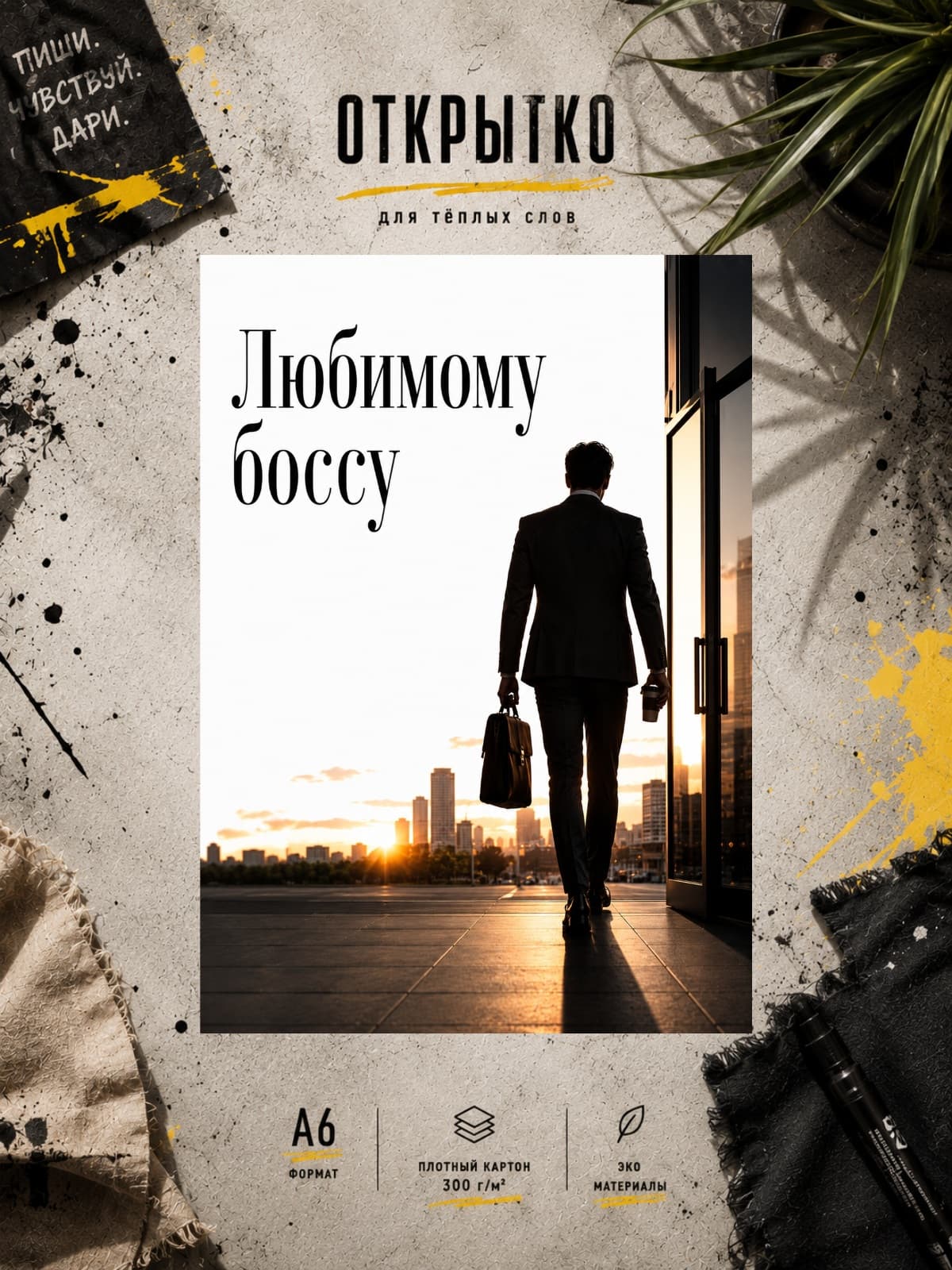 Открытка Любимому Боссу